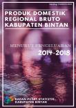 Gross Regional Domestic Product According To 2014-2018 Expenditure Bintan District